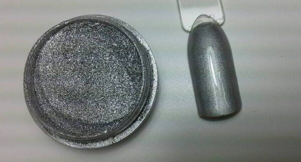 Pigment Νυχιών Silver metal effect