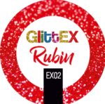 Glittex Nail Micro Foil Rubin
