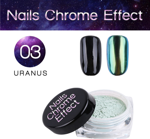 Nail Chrome-Glass powder Uranus