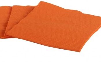 Πετσέτες Μανικιούρ Μιας Χρήσης Πορτοκαλί 125τμχ 1ply