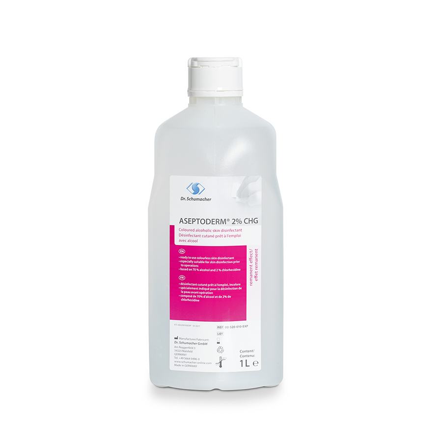 Aseptoderm 2% CHG - 250ml Αντισηπτικό Δέρματος